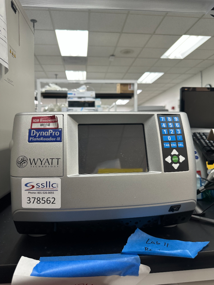 Image of Wyatt DynaPro PlateReader-II Automated Light Scattering Detector